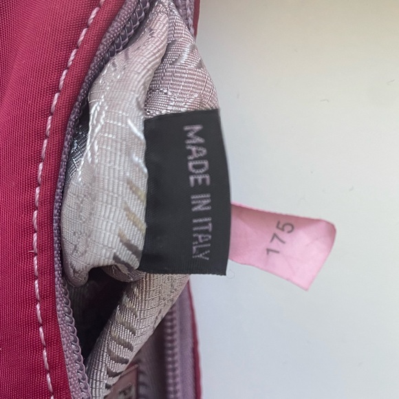 PRADA Shoulder Bag Nylon dyed Burgundy - Picture 6 of 8